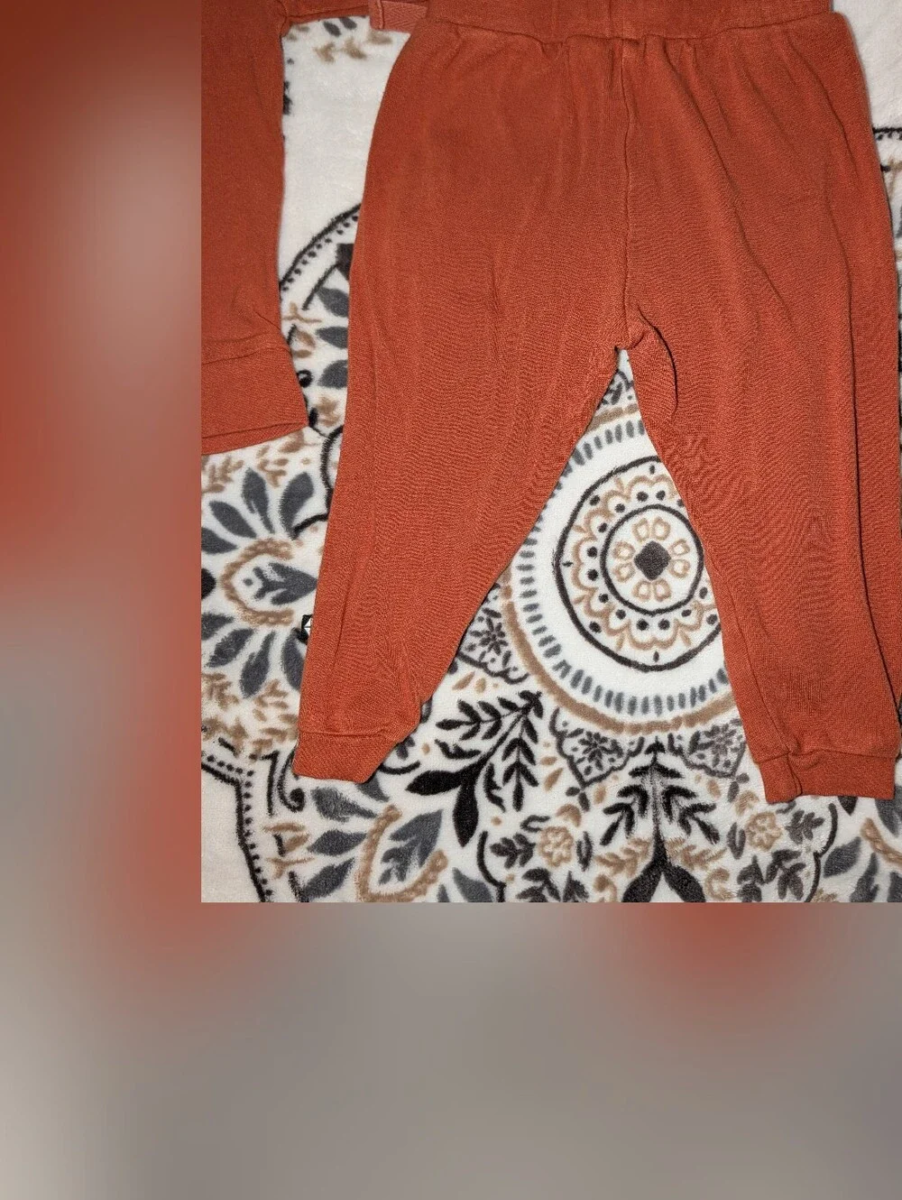 Kyte Baby Toddler Matching set in Rust Orange 2T